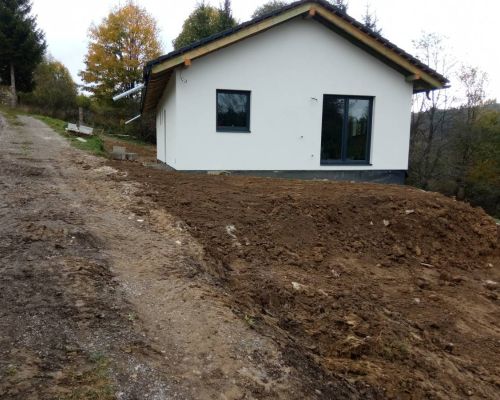 Terénne úpravy - stavebná firma Kysuce